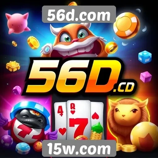 56d.com oferece diversidade em jogos online